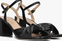 UNISA e sandalen met hak medway zwart