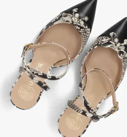 UNISA e sandalen met hak larua zwart Best