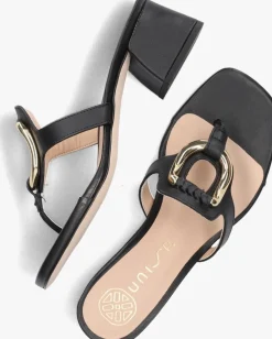 UNISA e slippers kien zwart Discount