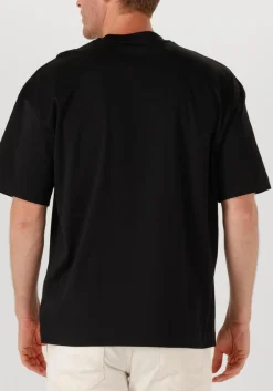 VALENZA e t-shirt 1026 interlock supima oversized t shirt zwart New