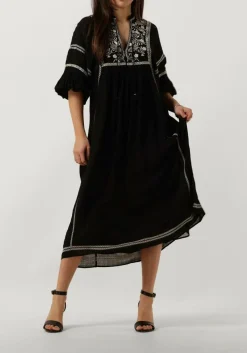 VANESSA BRUNO e midi jurk veronica zwart Best