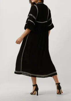 VANESSA BRUNO e midi jurk veronica zwart Best