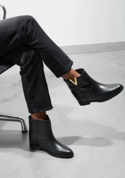 VIA ROMA 15 e enkellaarsjes santa monica 2576 zwart New