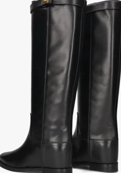 VIA ROMA 15 e hoge laarzen santa monica 3807 zwart Discount