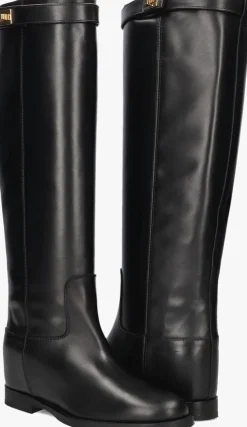VIA ROMA 15 e hoge laarzen santa monica 3807 zwart Discount
