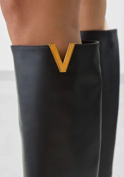 VIA ROMA 15 e laarzen soft nero 3865 zwart Online