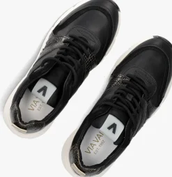VIA VAI e lage sneakers vic taylor zwart Hot