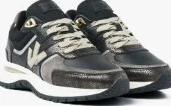 VIA VAI e lage sneakers usher davina zwart Clearance