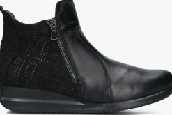 WALDLAUFER e enkellaarsjes 980808 zwart Discount