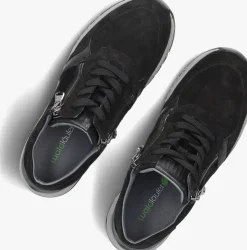 WALDLAUFER e hoge sneakers h april zwart