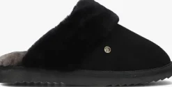 WARMBAT e pantoffels flurry zwart
