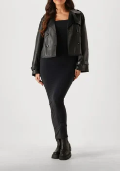 WOLFORD e maxi jurk fatal dress zwart Hot