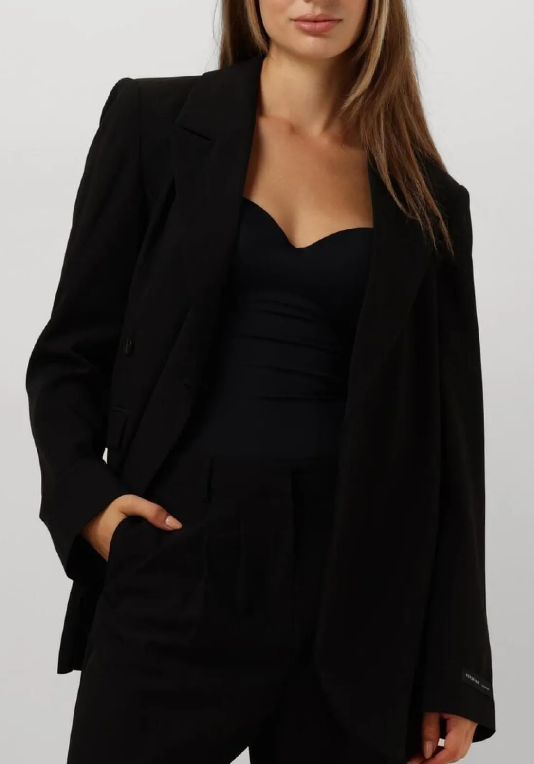 WOLFORD e top mat de luxe forming string body zwart Outlet