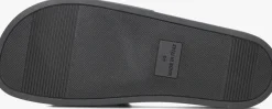 WOOLRICH e badslippers slide sandal zwart Outlet