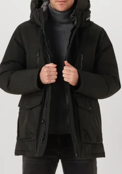 WOOLRICH e gewatteerde jas ramar arctic parka zwart Outlet