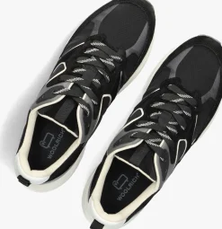WOOLRICH e lage sneakers running man zwart New