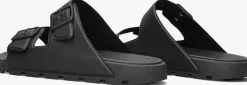WOOLRICH e slippers two bands sandal man zwart