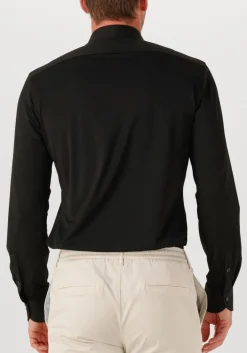 XACUS e klassiek overhemd active shirt 558ml zwart