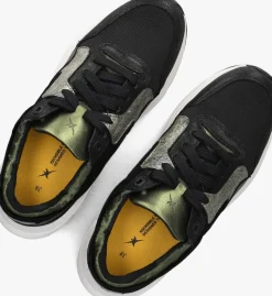 XSENSIBLE e lage sneakers golden gate lady zwart New